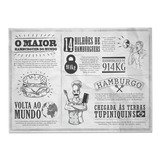 Toalha Americana Bandeja Papel Ñ Acoplado 500 Unds Branco Burger