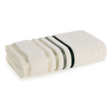Toalha Banhão Karsten Algodão Fio Penteado 86x150 Cor Ivory verde Lumina Banhão
