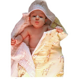 Toalha Banho Infantil Bebê C Capuz
