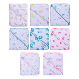 Toalha De Banho Bebê Soft Super Absorvente C Capuz Baby Joy