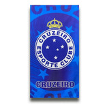 Toalha De Banho Cruzeiro Futebol Grande Bonita Promoção