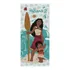 Toalha De Banho Felpuda Praia 120x60cm Lepper Kids Disney Cor Branco Moana