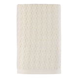 Toalha De Banho Gigante Teka 500g m Algodão Penteado Solare Cor Branco Navajo