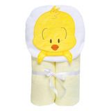Toalha De Banho Infantil Bebê Inafantil Com Capuz