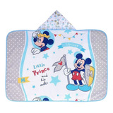 Toalha De Banho Infantil C Forro E Com Capuz Disney Baby