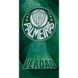 Toalha De Banho Palmeiras Verdão 70x1 35 Cor Verde