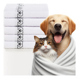 Toalha De Banho Pet Cachorro Gato Alta Absorção Profissional