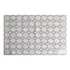 Toalha De Geladeira Pvc Rendado Total De 04 Unidades Cor Branco Flores Grandes