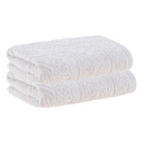 Toalha De Mão Buddemeyer Bordada 100 Algodão Kit Lavabo 2un Cor Deli Pérola Cores