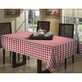 Toalha De Mesa 4 Lugares Quadrada Rústica Estampa 1 40x1 40m