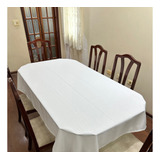Toalha De Mesa 6 Lugares Retangular Rústica Luxo 1 40x2 10m
