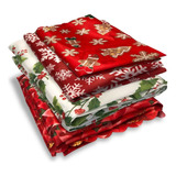 Toalha De Mesa Brilhoso Natalina Oxford 1 40cm X 2 10cm