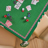 Toalha De Mesa Cassino Jogos Truco Poker Jocker Lepper Cor Verde
