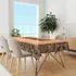Toalha De Mesa Luxo 6 Lugares Tecido Estampado Retangular 