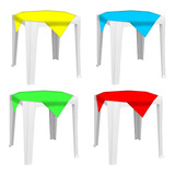 Toalha De Mesa P Convidados 10 Unidades Cobre Mancha 80x80