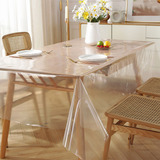 Toalha De Mesa Plastico Transparente Impermeável 2 20 X 1 40