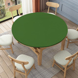 Toalha De Mesa Redonda Impermeável E Elástica Capas De Mesa