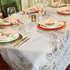 Toalha De Mesa Rendada 1,40 X 1,40m Renda Grande