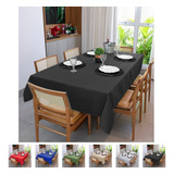 Toalha De Mesa Retangular 6 Lugares 2 10 X 1 50 Texturatta Cozzilar Sala De Jantar Cozinha Restaurante Buffet Festa Eventos Modelo 9