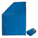 Toalha De Natação Em Microfibra Gg 110 X 175 Cm Nabaiji Cor Azul