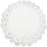 Toalha De Papel Rendada Doilies Enfeite Convite Lembrancinha 50 Und 18 5 Cm Branco
