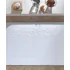Toalha De Piso Aveludada Romance Dohler Macia 100  Algodão Cor Branco