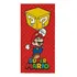 Toalha De Praia Banho Infantil Super Mario Aveludada Lepper