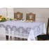 Toalha De Renda Branca Mesa Retangular 6 Lugares 1,60 X 2,20