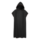 Toalha De Troca De Poncho De Surf Com Capuz De Microfibra