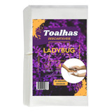 Toalha Descartável Ladybug Beleza 20x30 Manicure 50 Unidades