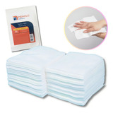 Toalha Descartável Manicure 20x30 Cm Alta Absorção 50 Unidades Viscose Multiuso Salão Profissional Monolo
