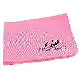 Toalha Esportiva Pva Nat Hammerhead Unissex Rosa Único