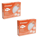 Toalha Fralda Luxo Branca Cremer Com 3 Un Kit C 2 Un