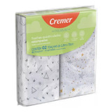 Toalha Fralda Premium Estampada C 2 70x100 Cremer