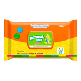 Toalha Lenços Umedecidos Natural Baby 50 Unidades