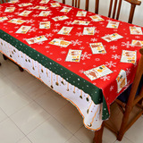 Toalha Mesa Natal 6 Lugares 2 00x1 40 Sala Jantar Estampada