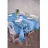 Toalha Mesa P/ 06 Cad Retangular 2,00 X 1,40 Mts Renda Jcm Cor Azul