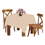 Toalha Mesa Quadrada 4 Lugares Cadeira 1 40x1 40 Oxford