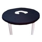 Toalha Mesa Veludo Preto Jogos Poker Truco P Tampo 1 30 Diam
