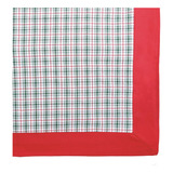 Toalha Mesa Xadrez Vrd bco vrm 180x320cm C 1 Un 1028870