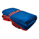 Toalha Natação Praia Microfibra Secagem Rapida 80x130cm Azul