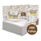 Toalha Papel Banheiro Folha Dupla Supreme Ouroppel C 2400fls