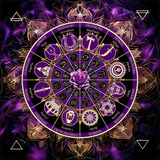 Toalha Para Baralho Tarot Tarô Astrológica Maria Mulambo Nf