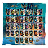 Toalha Para Tarot Mesa Real Leitura Jogo De Tarô E Decoração