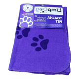 Toalha Pet Para Banho Cães Gatos Alta Absorção 1 20cm X 65cm