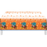 Toalha Plástica De Mesa Decorativa Festa Anime Dragon Ball Cor Colorido
