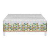 Toalha Plástica Turma Da Mônica De Mesa Decorativa Festa Cor Colorida