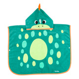 Toalha Poncho Aventuras Bubazoo Bebê Criança Piscina Roupão