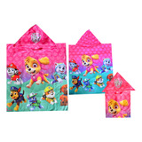Toalha Poncho De Praia Piscina Infantil Com Capuz Filhote