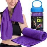 Toalha Rosto Microfibra Cor Roxo Mbfit